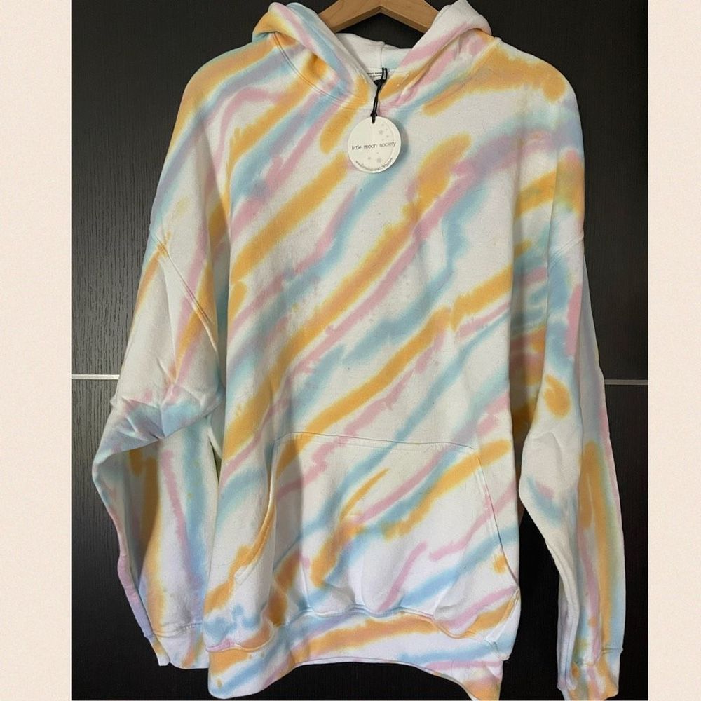 Little Moon Society Tie Dye Oversized Hoodie